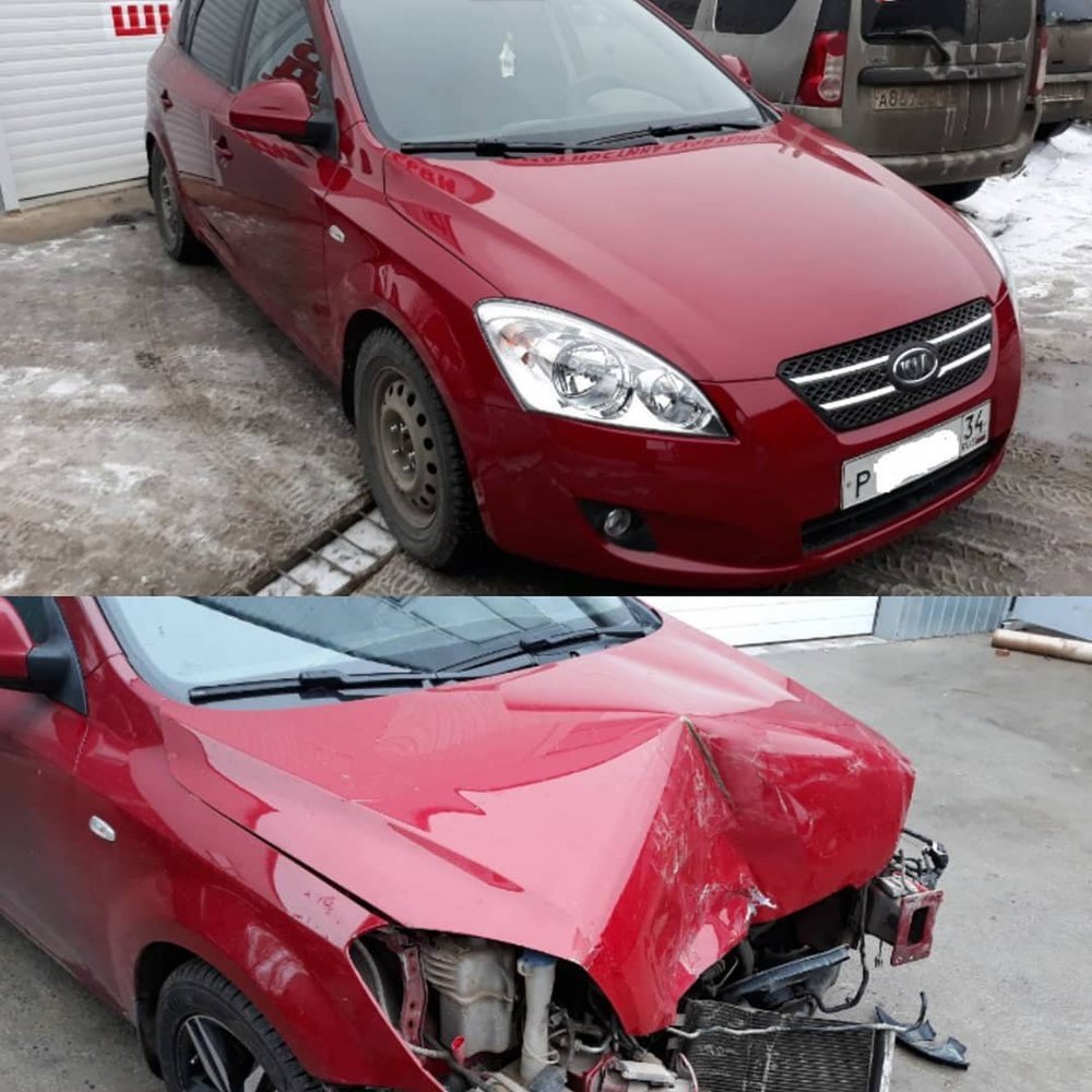 Ремонт и покраска Kia